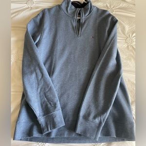 Blue men’s tommy hillfiger sweater size large